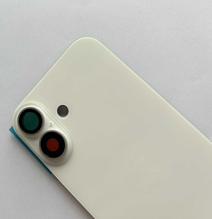 Tylna klapka tył szkło iPhone 16 z magnesami KOLOR Biały White