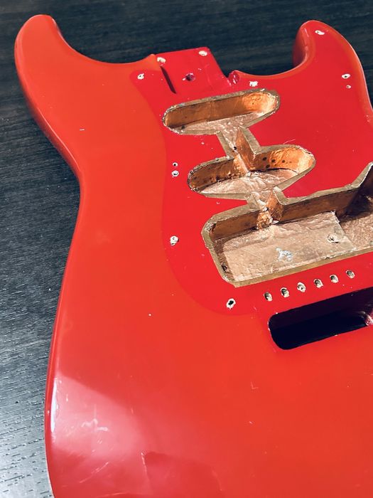 Corpo Fender Squier Stratocaster anos 80/90