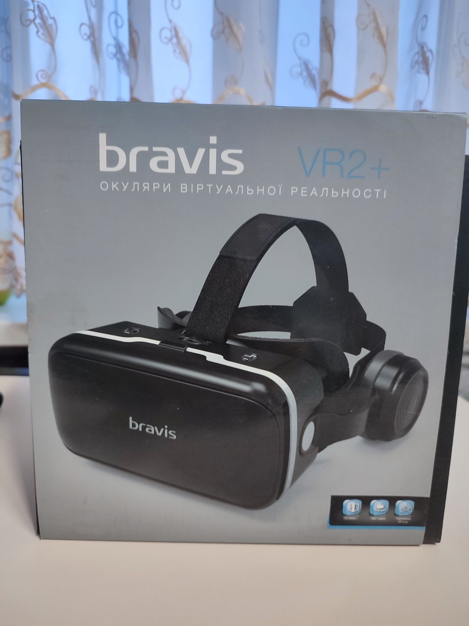 Окуляри віртуальної реальності Bravis VR2+