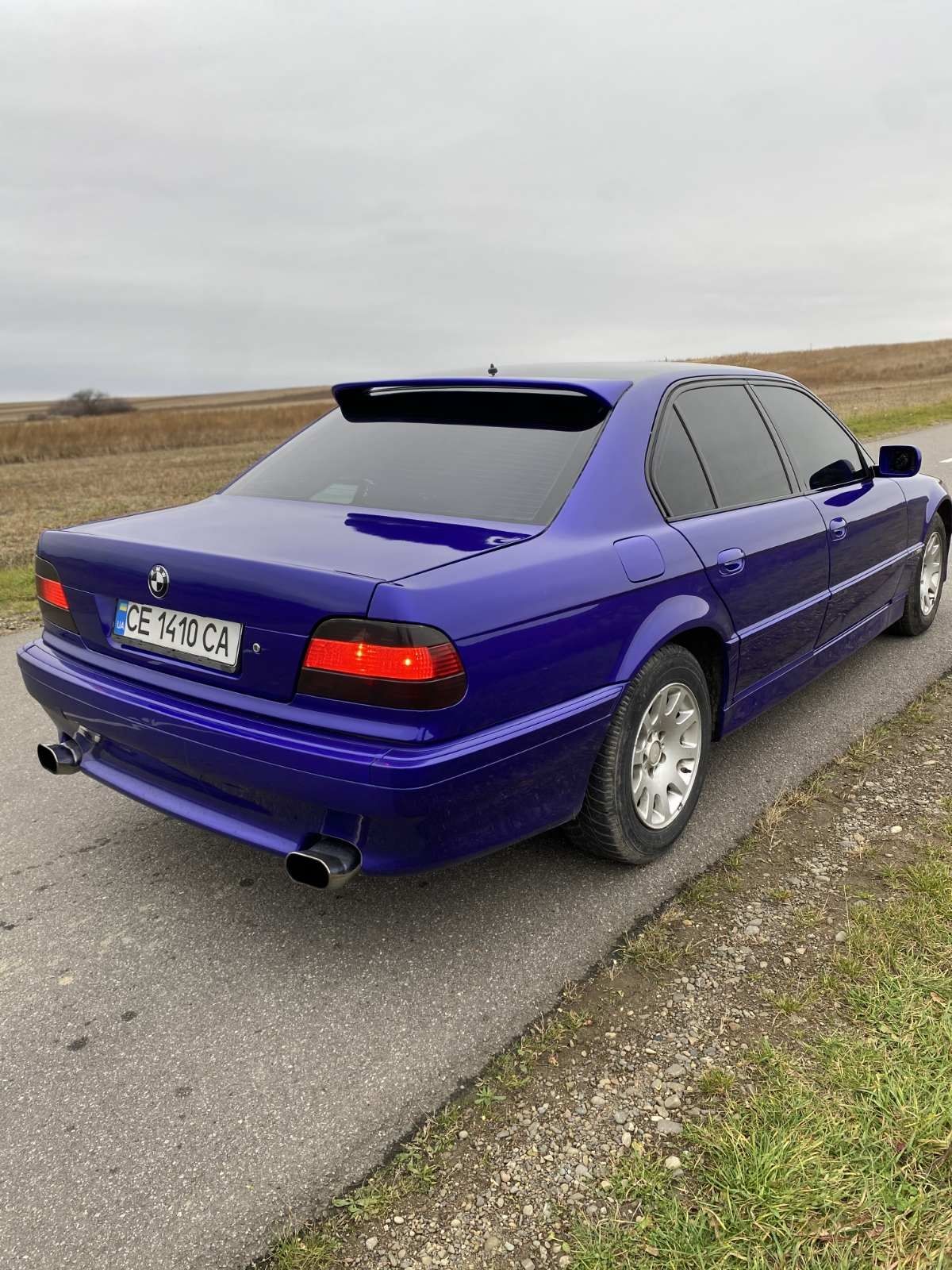 Bmw e38 е39 Hamann спойлер  на стекло