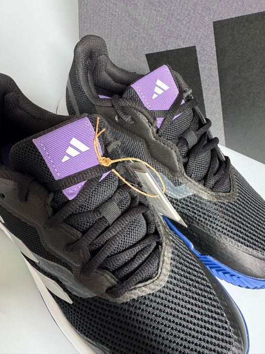 Nowe sneakersy sportowe ADIDAS CourtJam Control W czarne 38