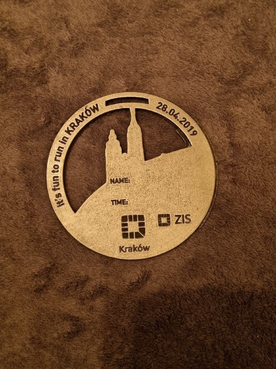 Medal 18 PZU Cracovia Maraton