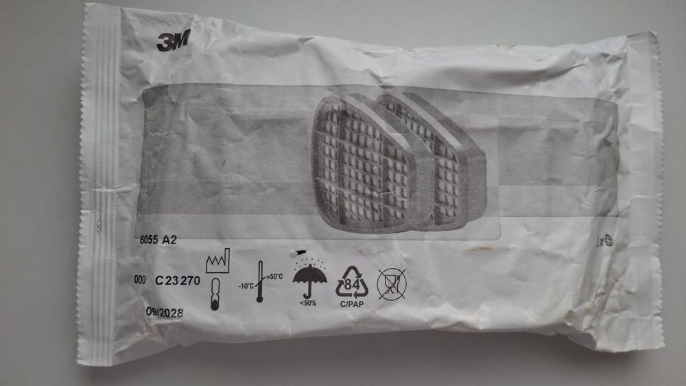 3M™ 6055 A2 Фильтр для распиратора от органических паров