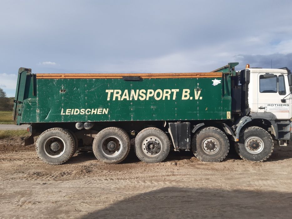 Samochód ciężarowy Man f2000,10x8