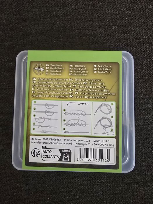 Błystki na ryby -zestaw Ranger