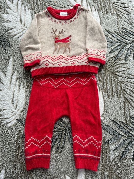 Вʼязаний новорічний костюм