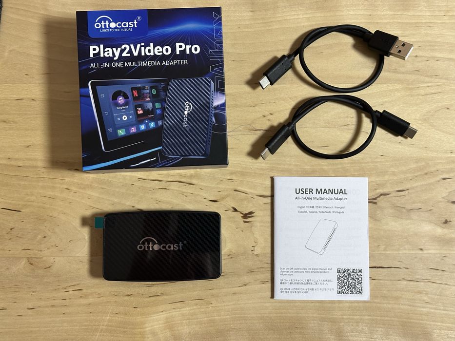 Ottocast Play2Video Pro Apple Carplay Android Auto Netflix YouTube
