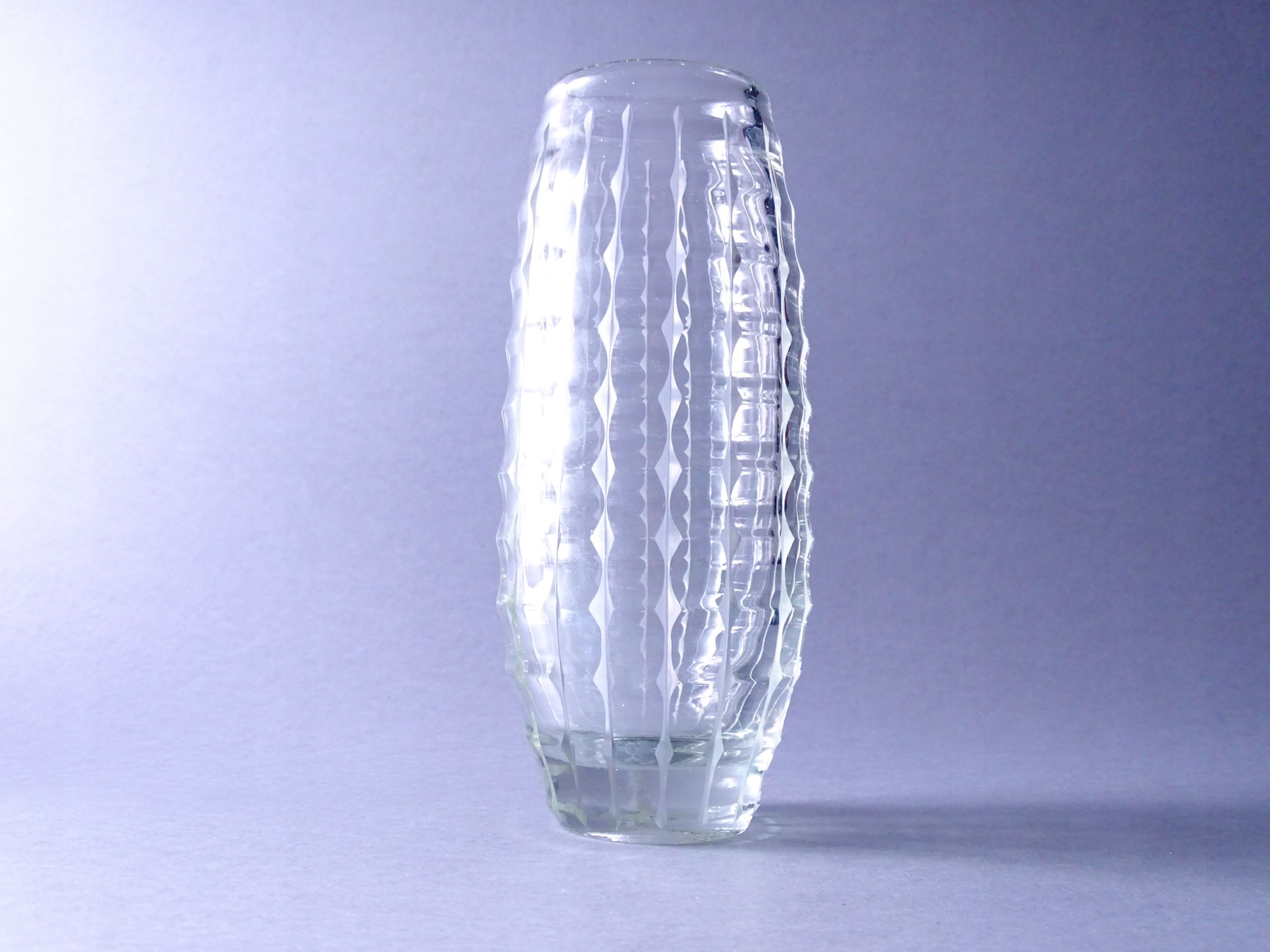 lata 60/70-te xx designerski szklany wazon