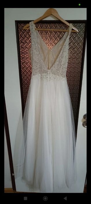 Suknia ślubna Justin Alexander + pokrowiec 
Rozmiar 36
Bardzo lekka, w