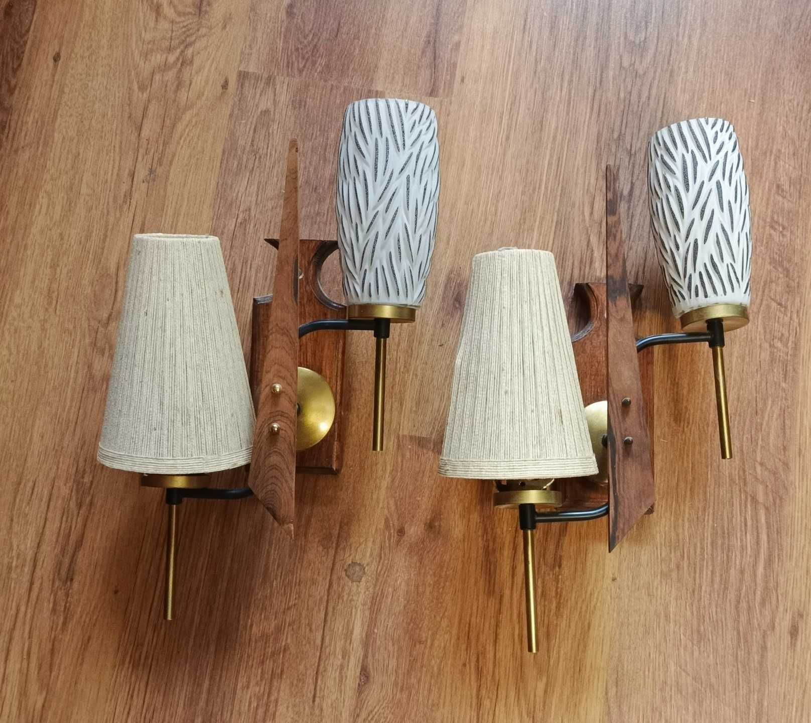 Żyrandol, kinkiety,p lafon.