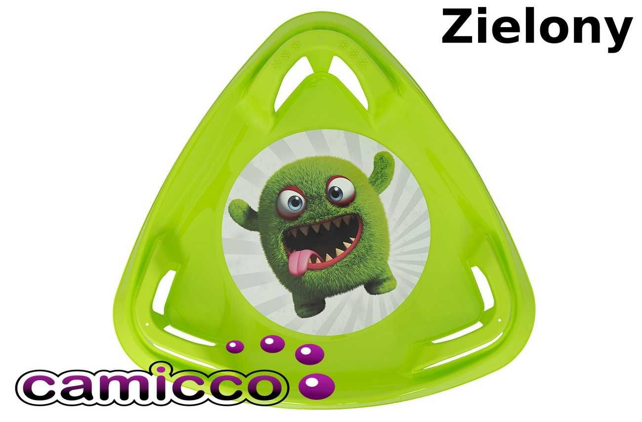 TALERZ ślizg zjazdowy TRICORN TRÓJKĄT sanki UCHWYTY dla dzieci zjazd
