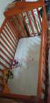Cama de bebé com colchão