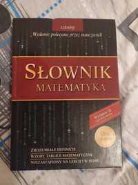 Książka, słownik matematyka definicje, wzory, tablice