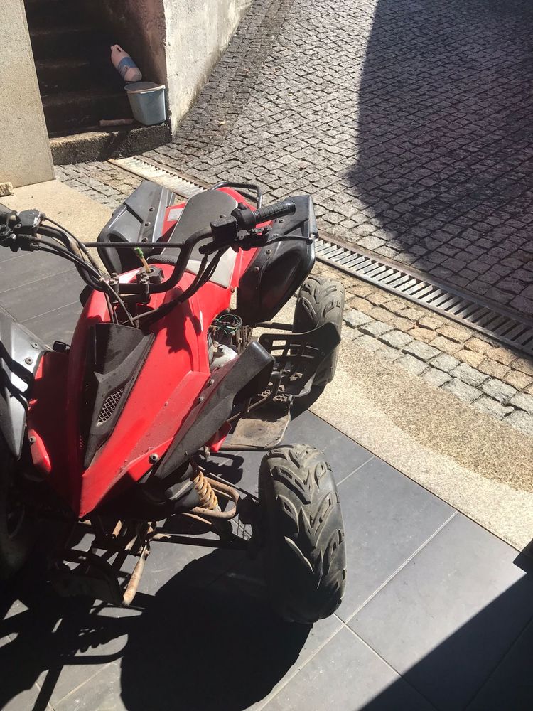 Moto 4 ATV 110cc 7cv 4t Miniquad (vermelho)