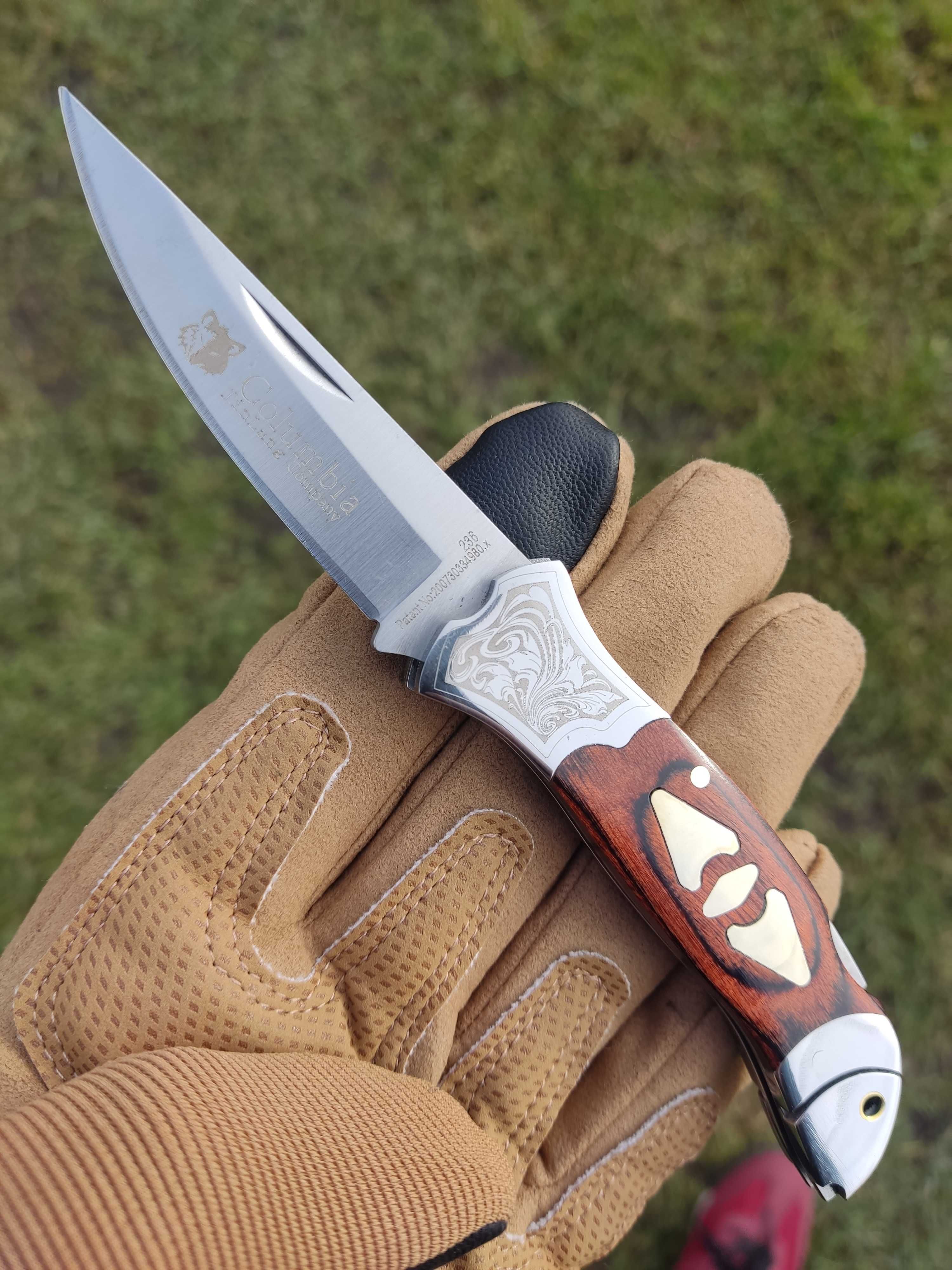 Nóż scyzoryk myśliwski COLUMBIA Back-Lock NS11