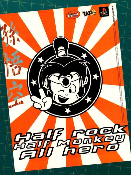 Журнальный постер реклама Alien Twisted Metal c&c red alert wcw n64 a3