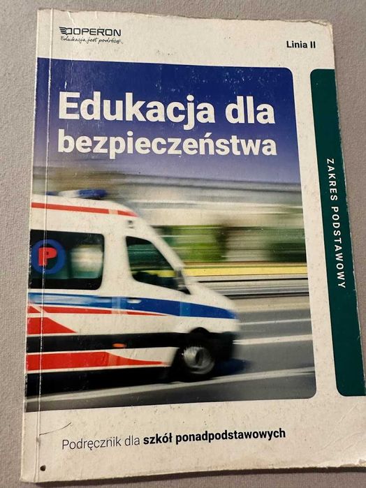 Podręcznik Edukacja dla bezpieczeństwa Operon