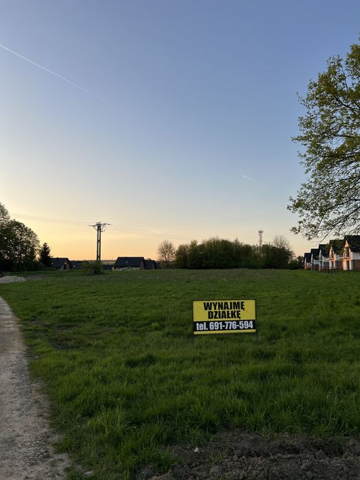 Działka na wynajem 58,82ar przy DW780