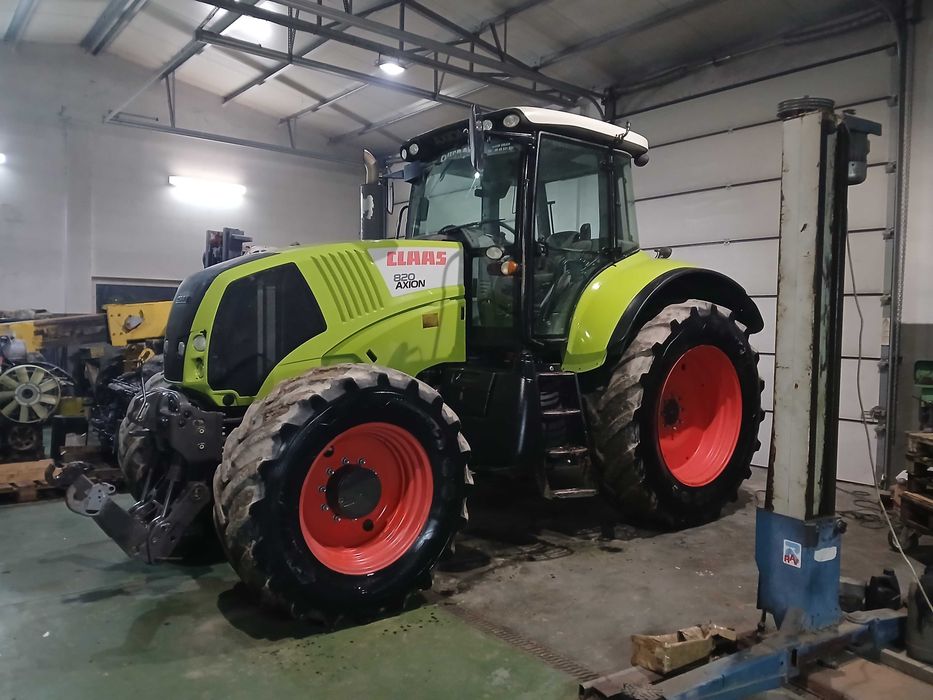 ciagnik claas Axion 820 renault 2011 rok sprowadzonny tuz fendt  ares