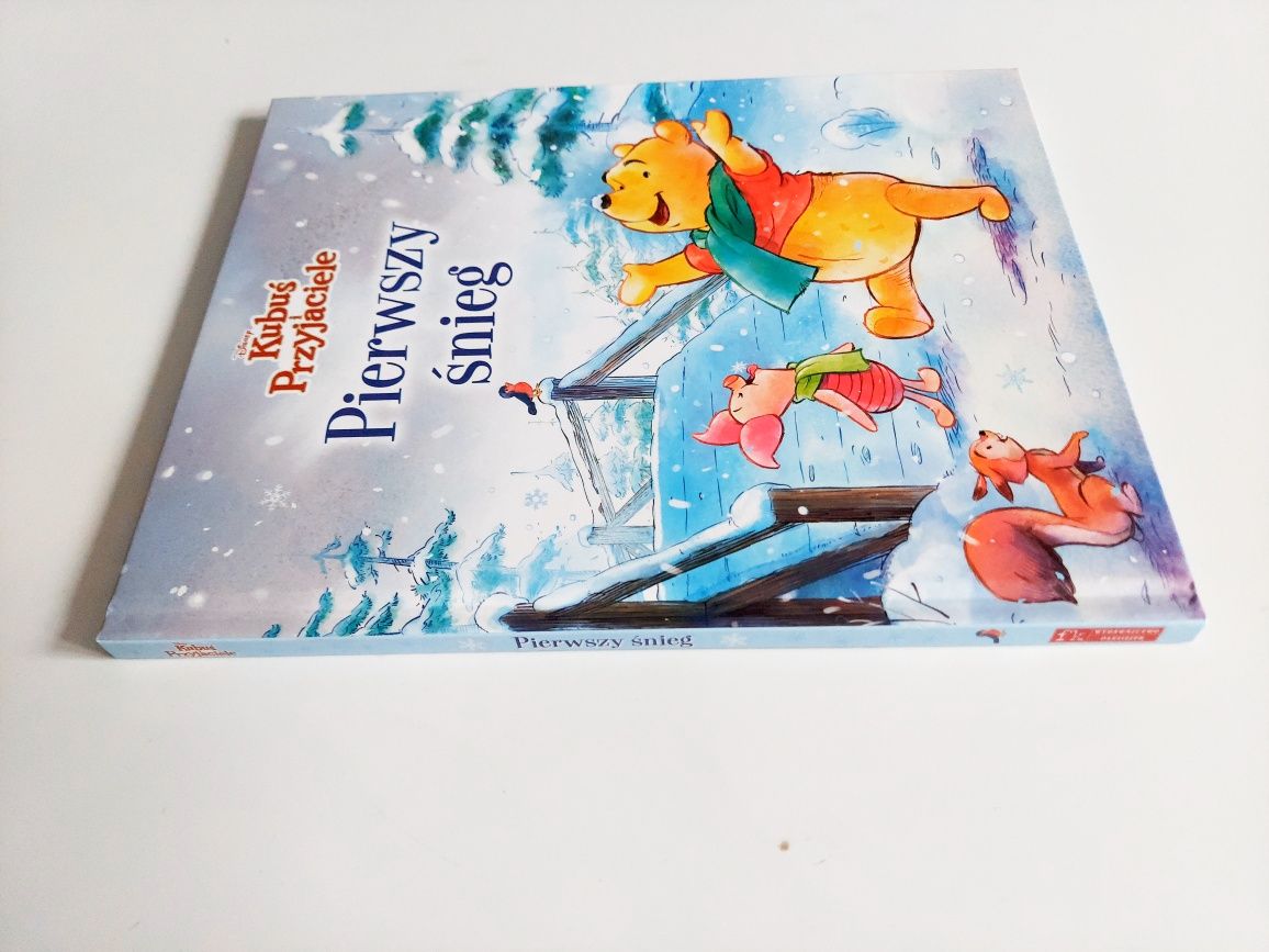 Nowa książka disney kubuś I przyjaciele pierwszy śnieg