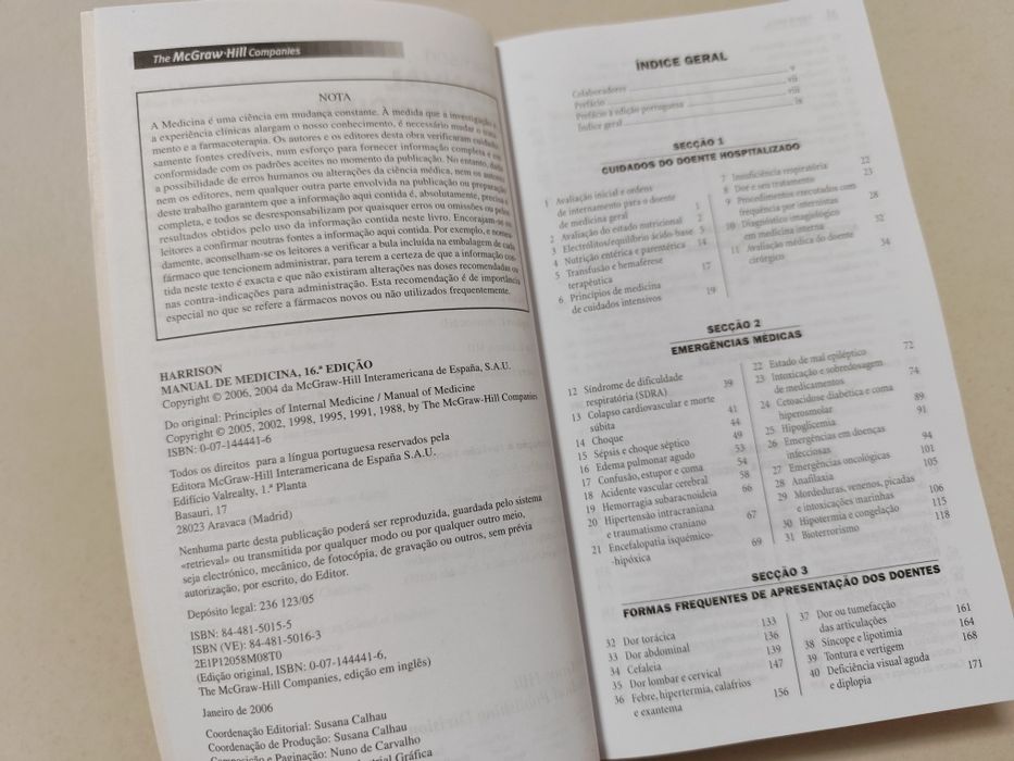 Manual de Medicina - Harrison (16ª Edição)