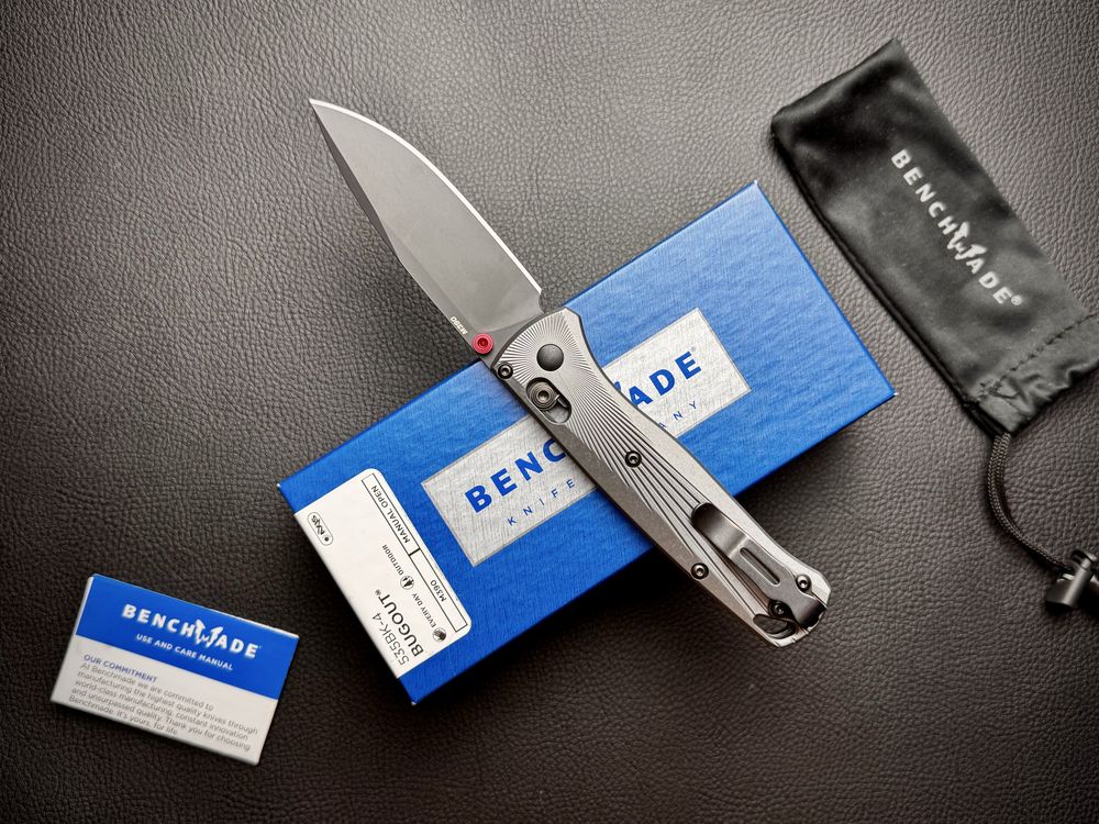 Нож Benchmade 535BK-4 Bugout Aircraft Aluminum Black Blade M390
