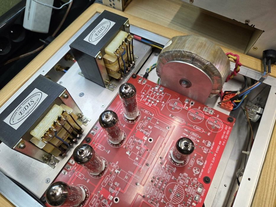 Wzmacniacz lampowy Push-Pull EL84 – projekt Audio Note L1