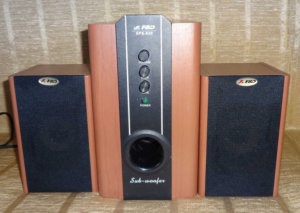 мультимедийная акустика f&d sps