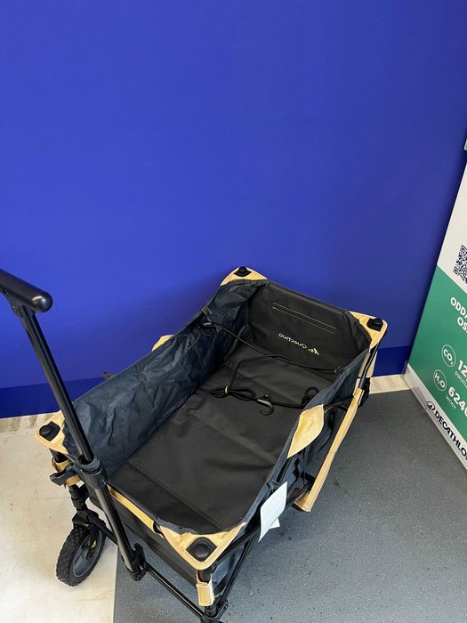 Wózek do transportu sprzętu kempingowego Quechua składany - 2ND LIFE