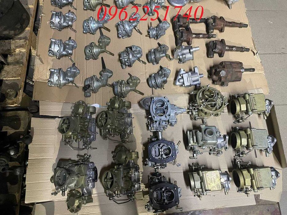 Карбюратори, бензонасоси, маслонасоси Уаз, Волга, Газ 53 Газ 66, Зіл