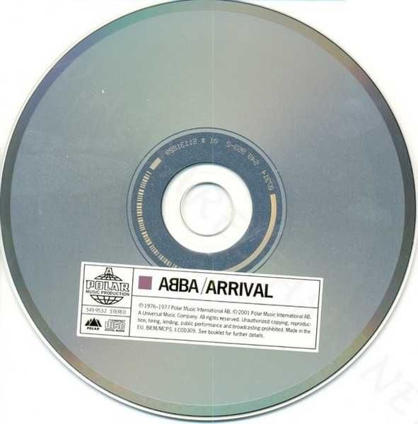 AUDO CD ABBA Arrival Пикник Фиолетово черный UKR лицензия