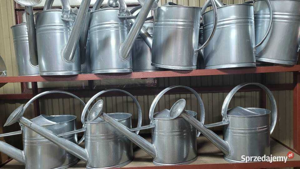 KONEWKA POLSKA ocynkowana metalowa podlewaczka 10 L 12L 8L 5L wanny oc