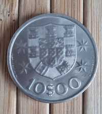 5 moedas 10$00 escudos 1973