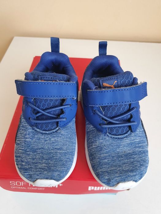 Buty adidasy puma dziecięce r 24, 15 cm soft foam niebieskie