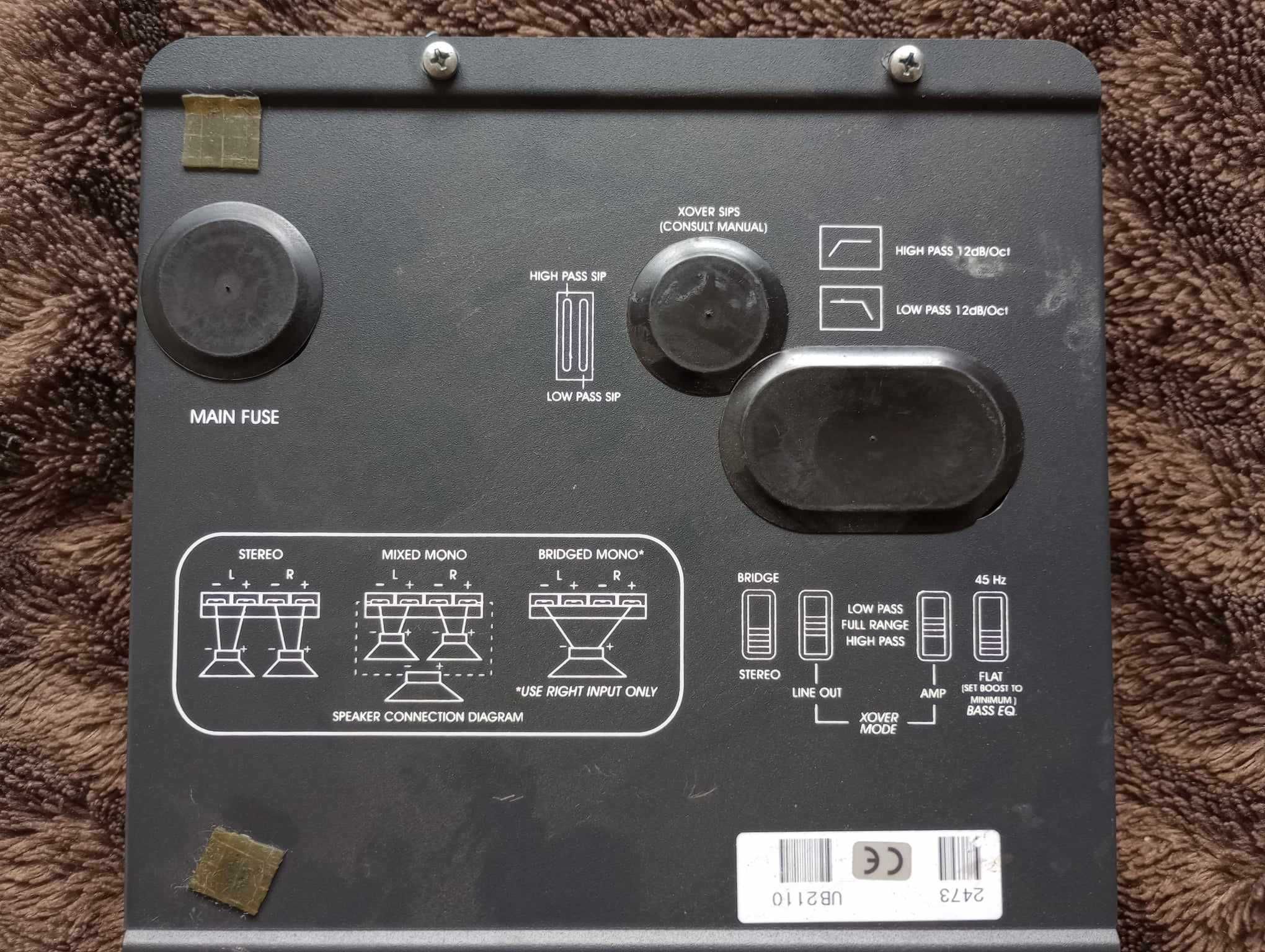 Wzmacniacze Soundstream SA 164 USA 180 Subwoofer Soundstream 10cali