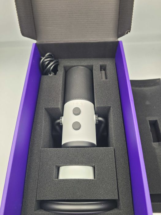 Mikrofon NZXT Capsule USB-C biały studyjny streaming gaming