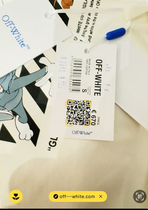 Off White koszulka brak