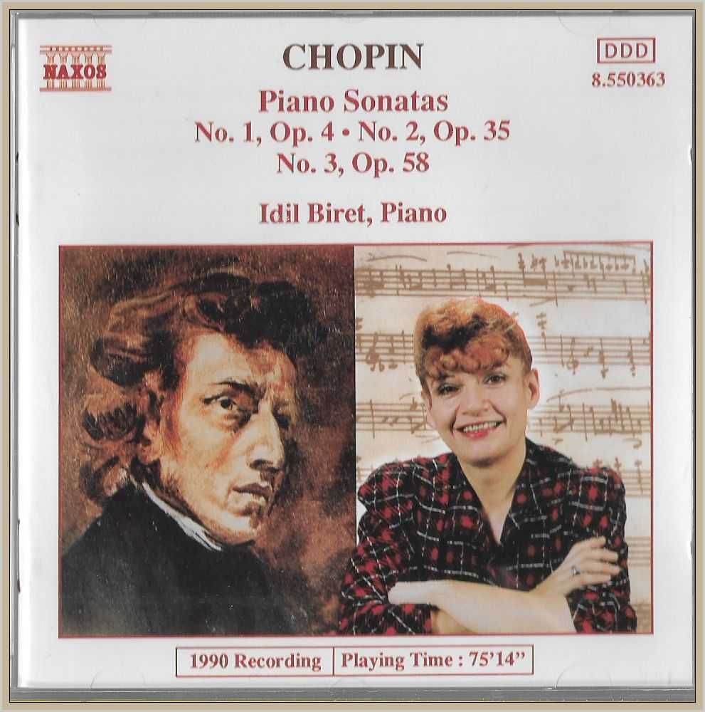 Chopin, Idil Biret – Piano Sonatas No.1, Op. 4 * No. 2, Op. 35, etc.
