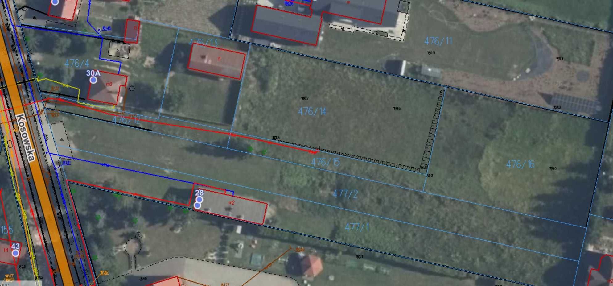 Działka Centrum z warunkami zabudowy, ul. Kosowska, 15 arów