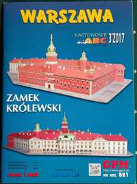 GPM 3 2017 WARSZAWA Zamek Królewski model 1:400