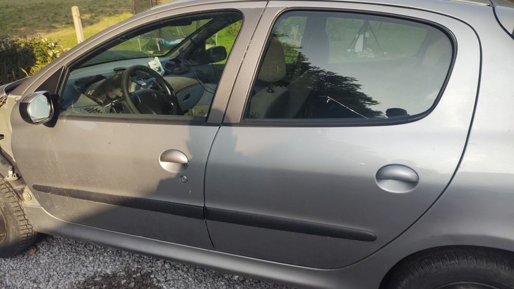 Drzwi kompletne Peugeot 206 OCYNK  (4d)