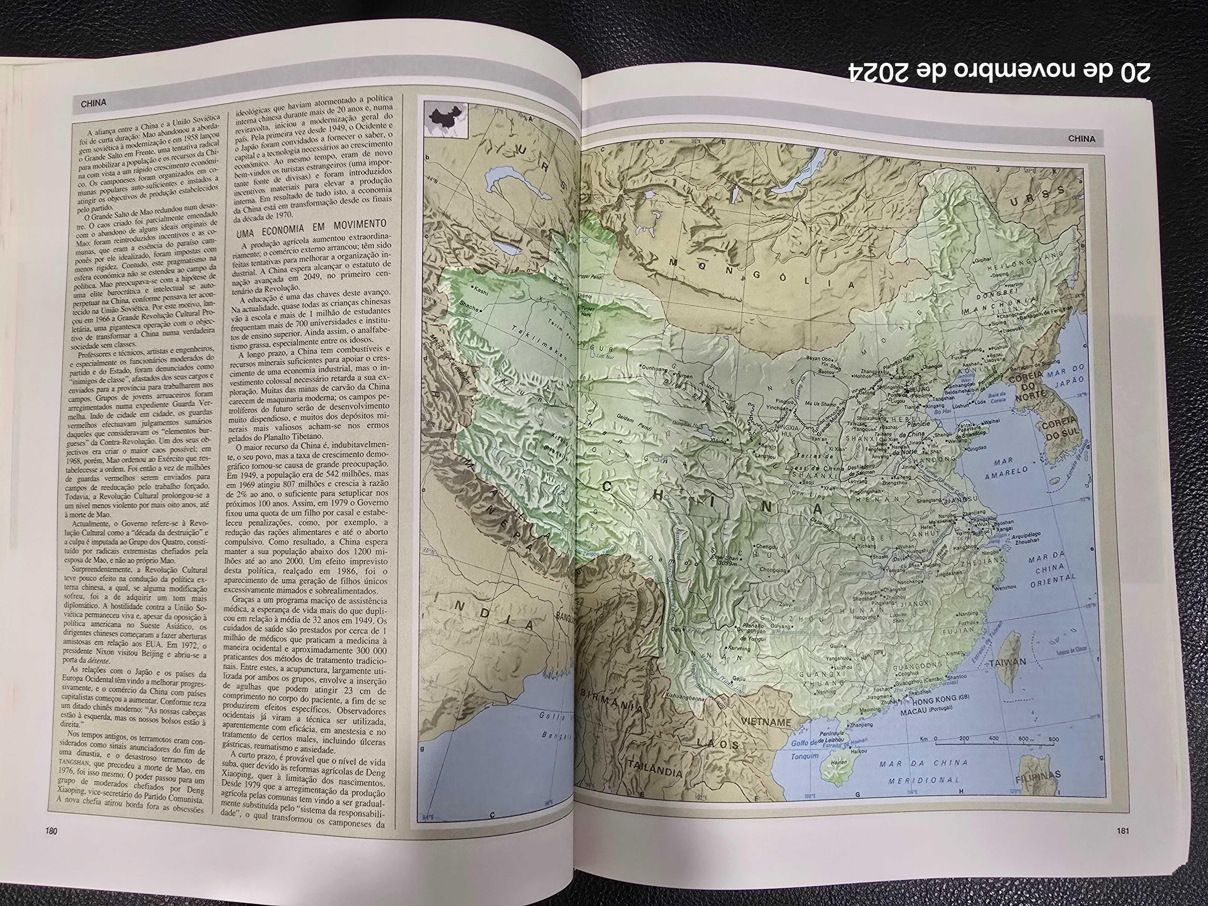 Livro - Enciclopédia Geográfica - Novo