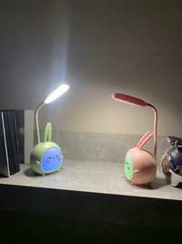 USB led настольная лампа с аккумулятором светильник ночник