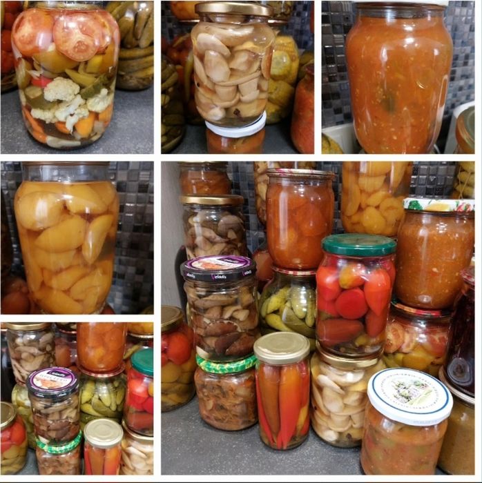 Домашня консервація,щавель,помідори,баклажани,лечо,ікра,гриби,аджика