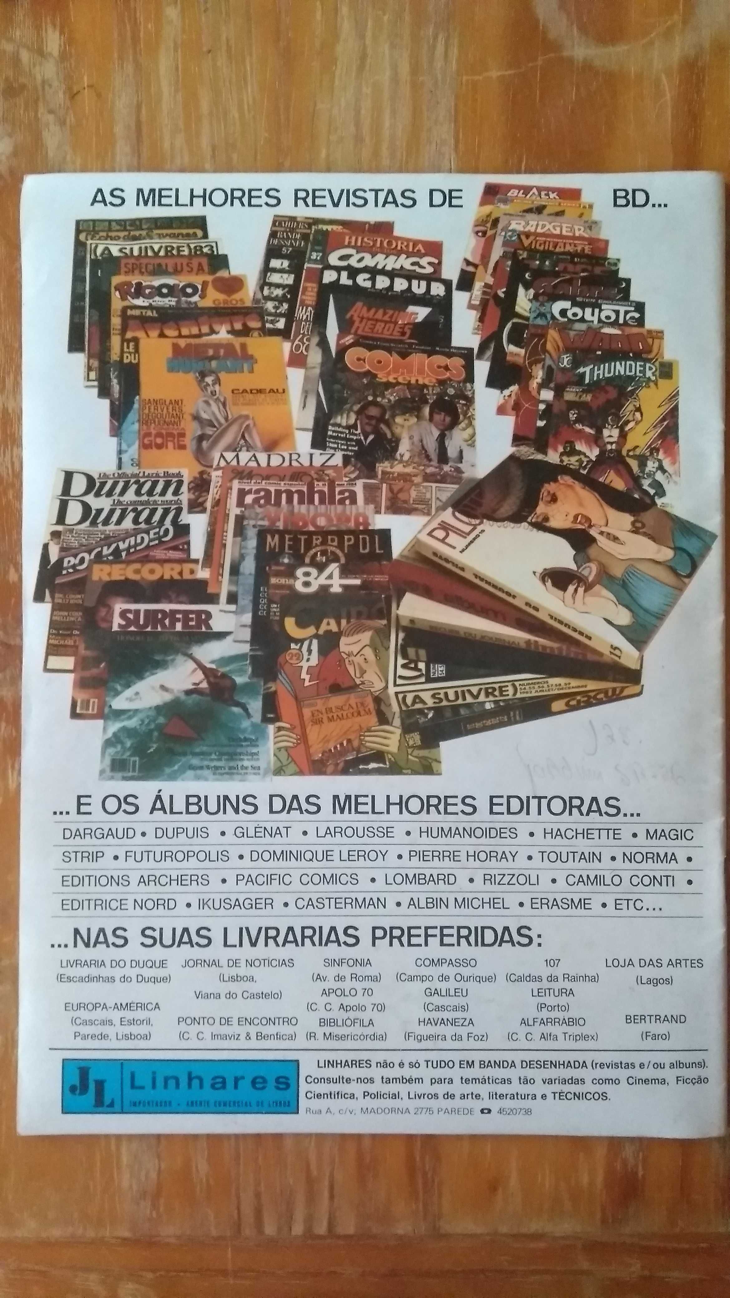 Cadernos de Banda Desenhada 3 - Maio 1987 - Assinado