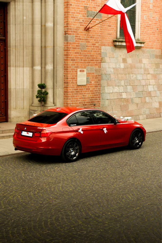 BMW individual z USA do ślubu sportowe auto wesele