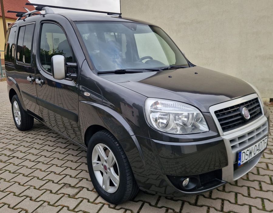 FIAT DOBLO MALIBU 1.9 JTD 120KM * KLIMA * Alufelgi * Zadbany *