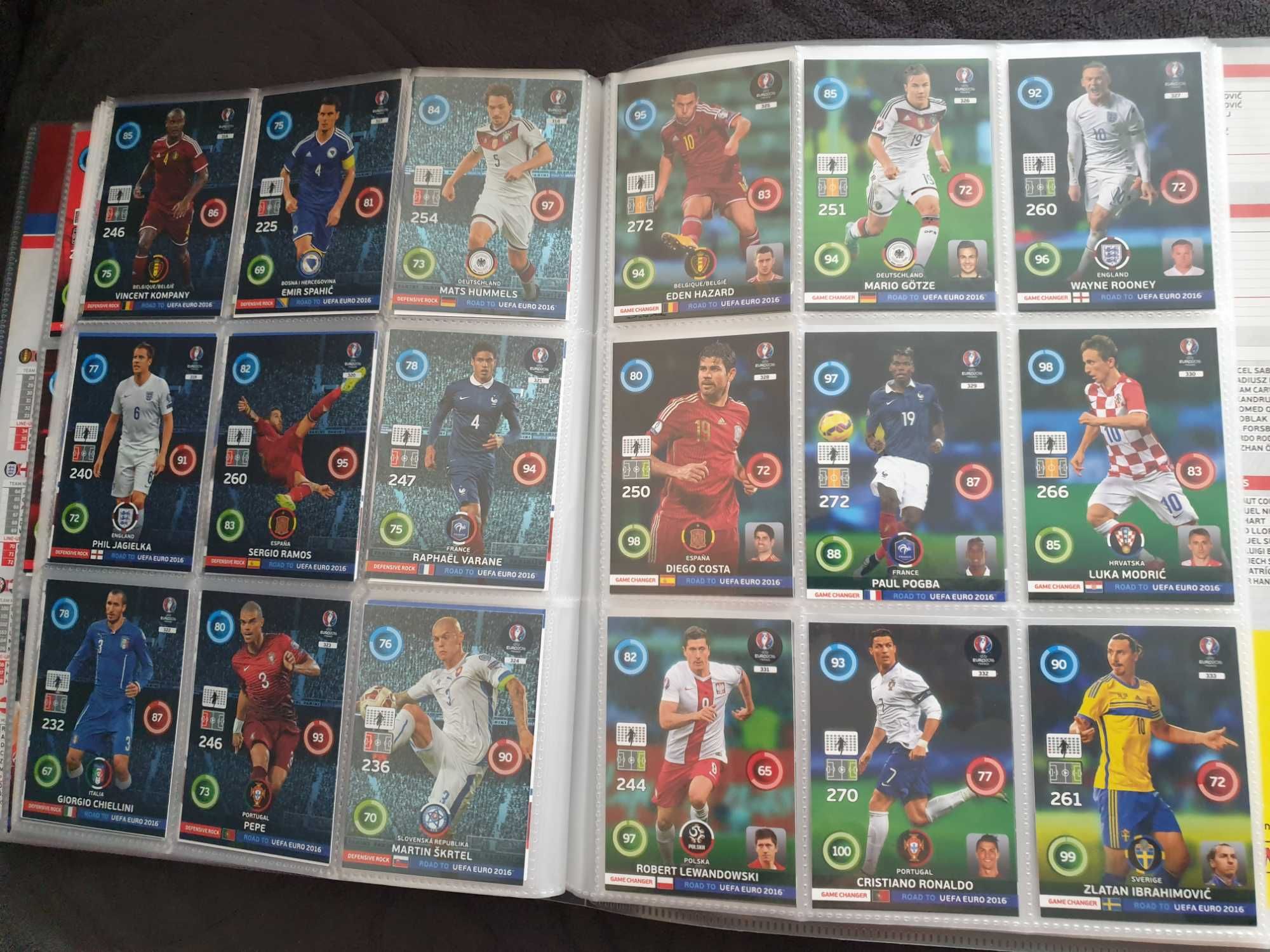 Kompletny album Panini Road to UEFA EURO 2016