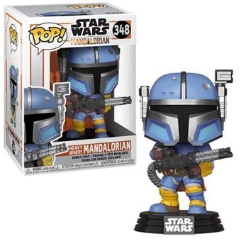 Funko! Mandalorian Heavy Infantary Mandalorian #348 (novo)