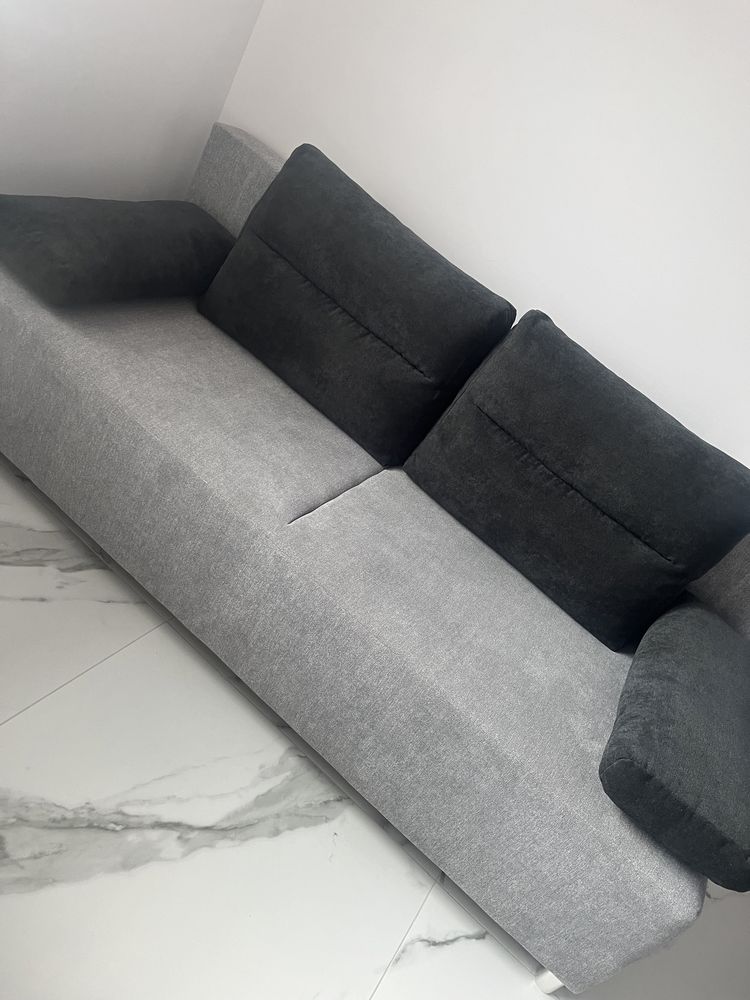 Sofa merano rozkladana do spania szara
